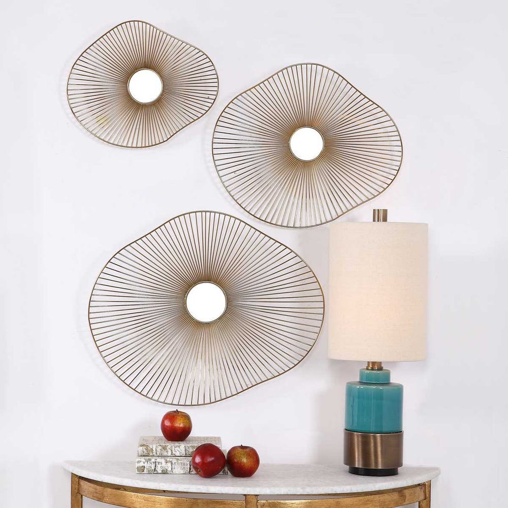 Avarie Metal Wall Art, Set de 3