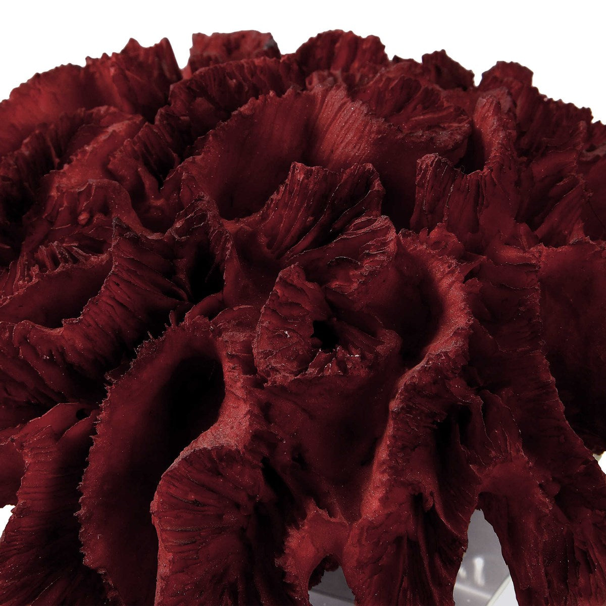 Escultura Ramo de Coral Rojo