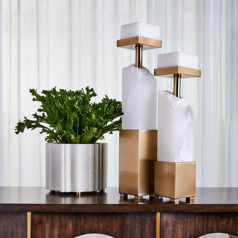 Portavelas Ebena - Set de 2