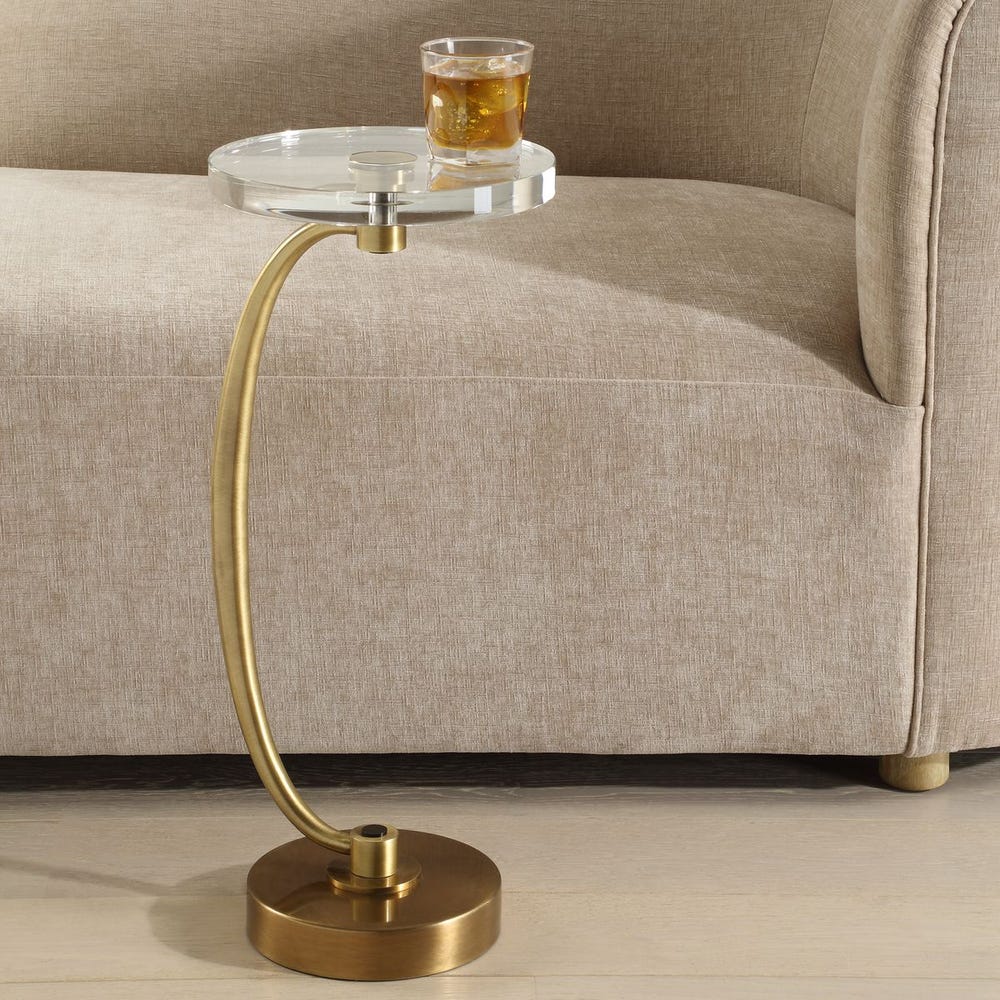 Mesa de Bebidas Waveney, Latón