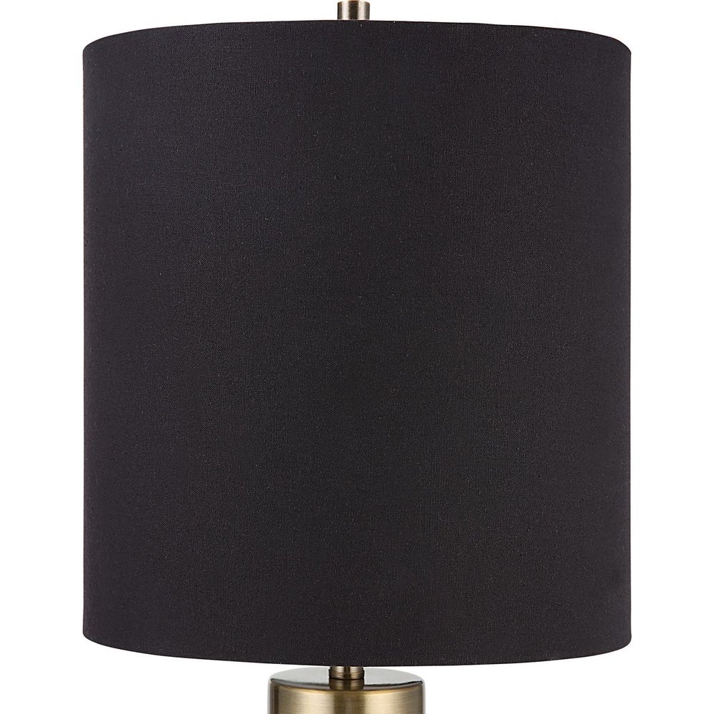 Set de 2 Lámpara De Mesa Edge - Negra