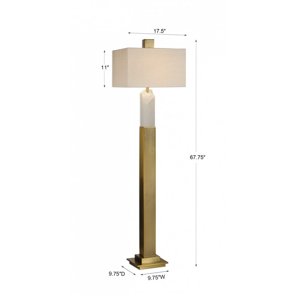 Lámpara de pie Uttermost Ebena