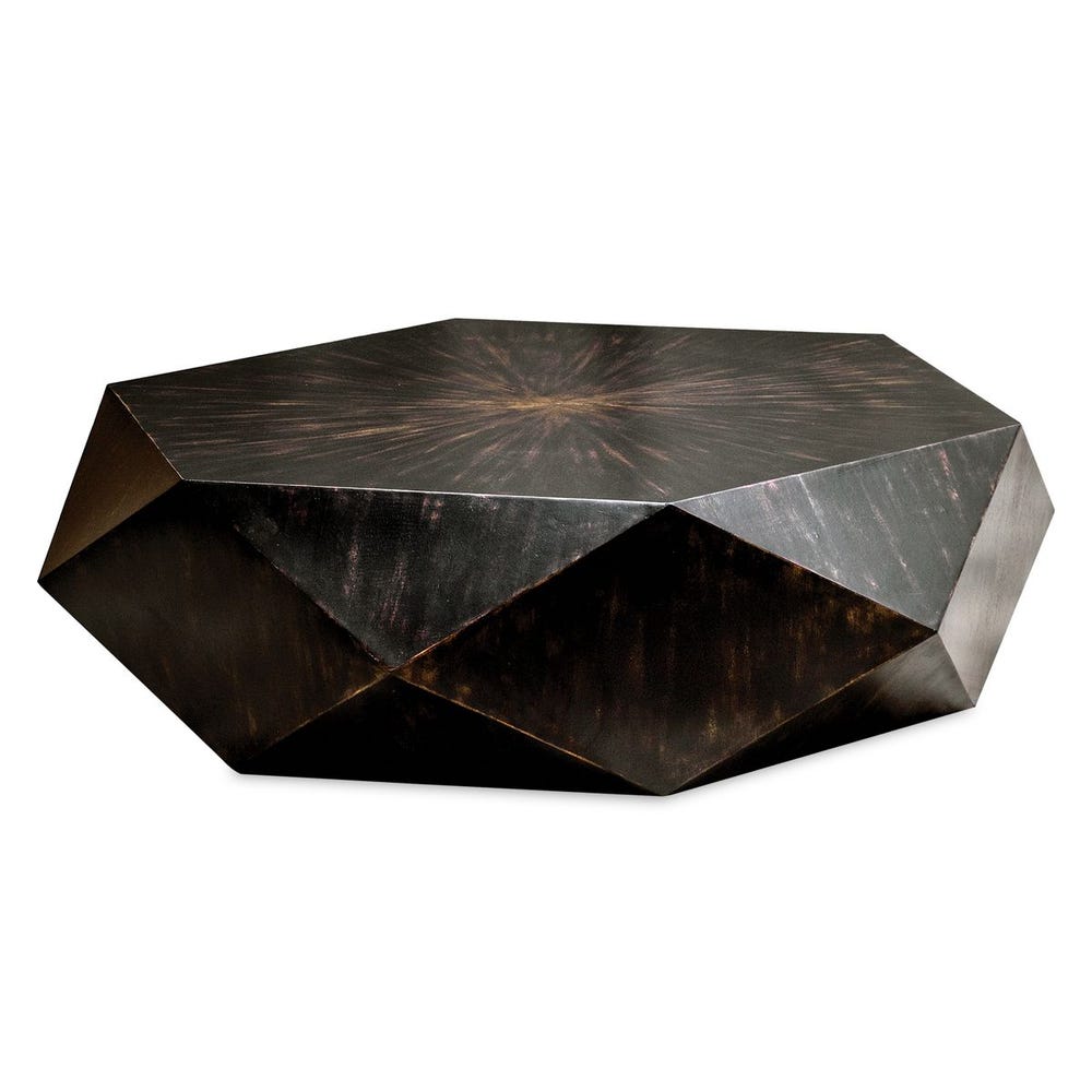 Mesa de Centro Volker , Negro