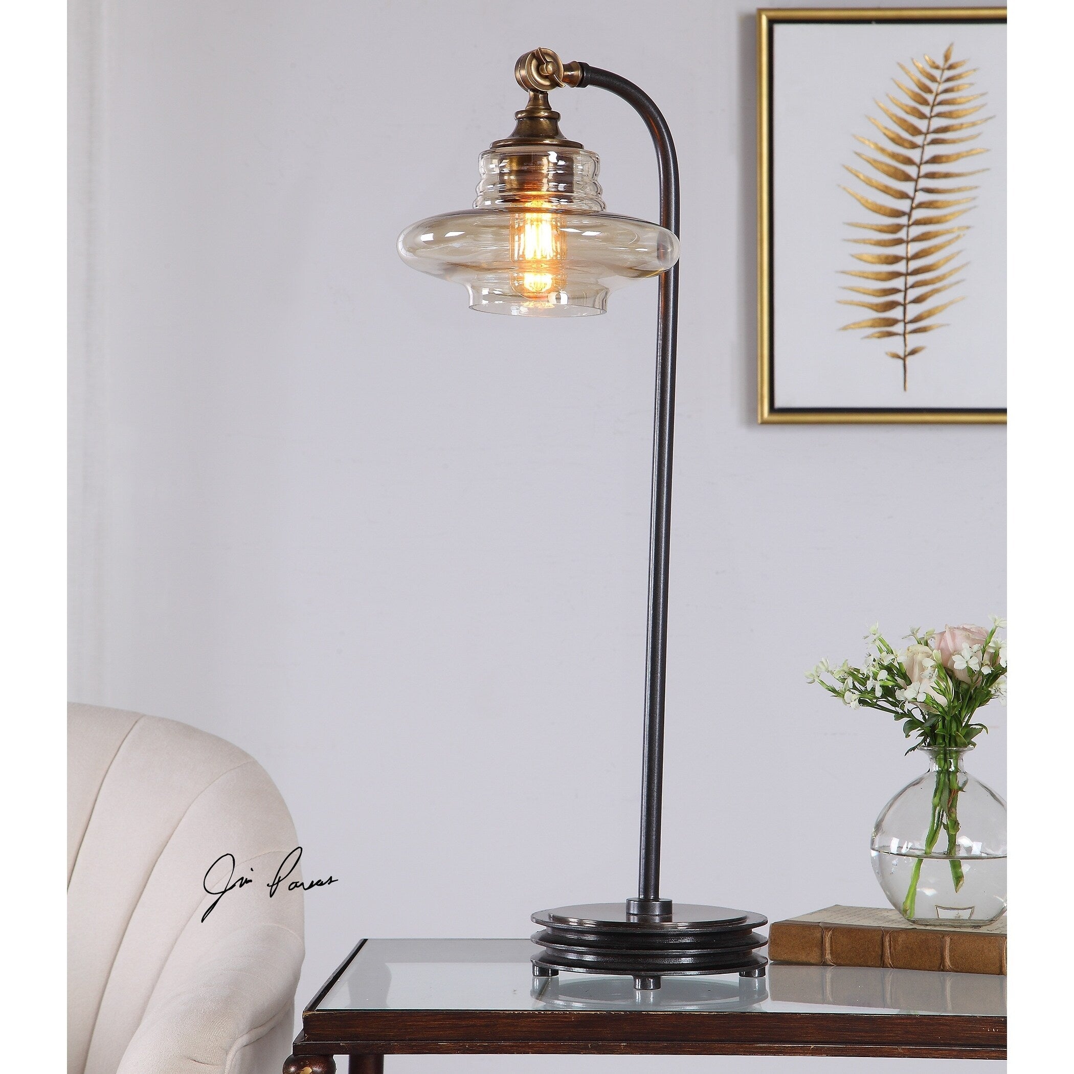 Lámpara de Mesa Industrial Lyell