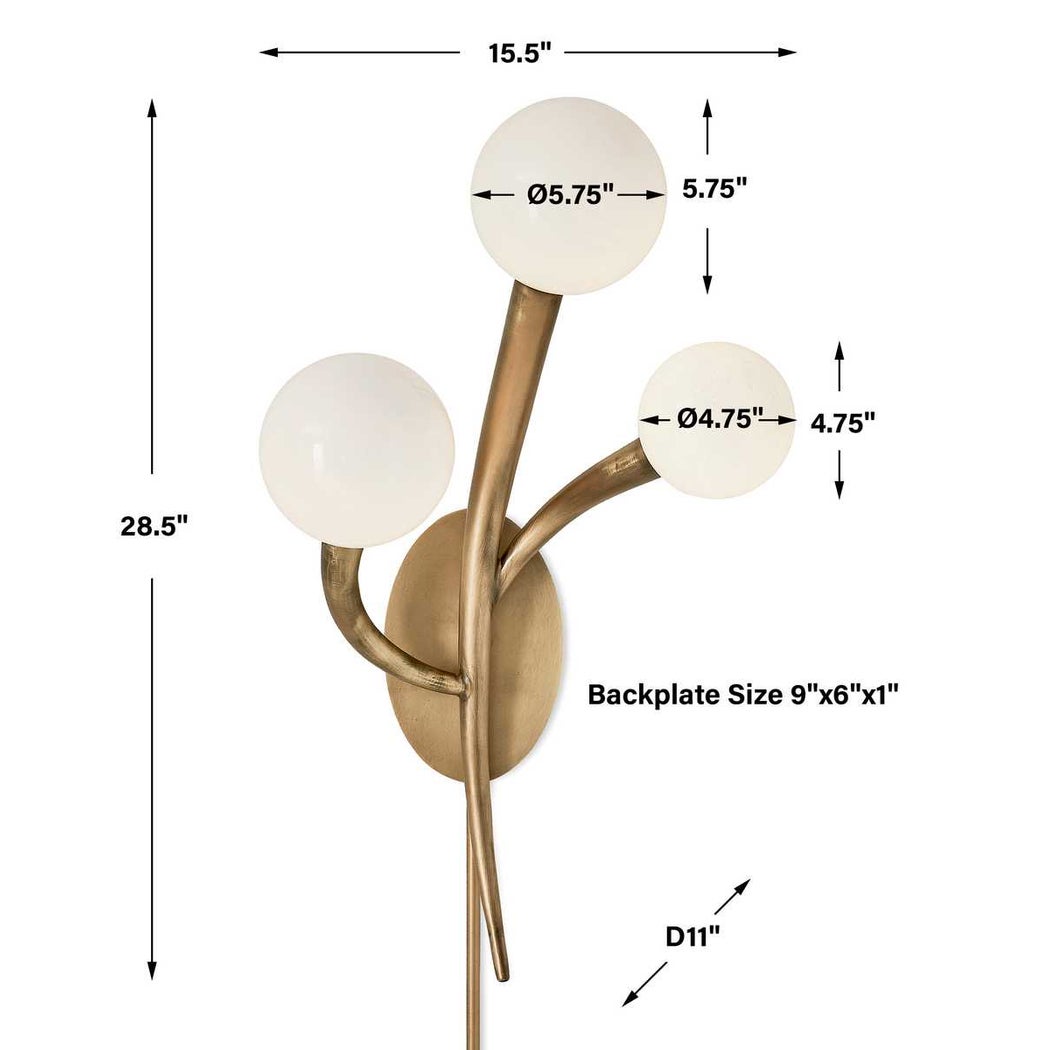 Lampara de Pared "Cornet", Derecho